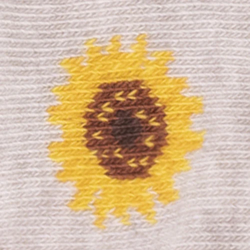 Chaussettes Flower Power bleu