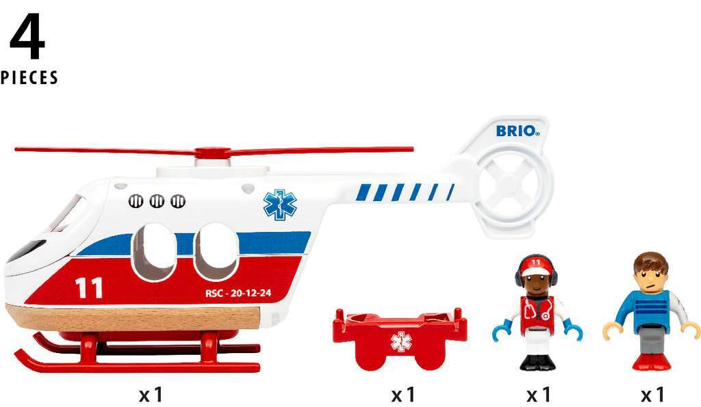 BRIO Spiel Rettungshubschrauber