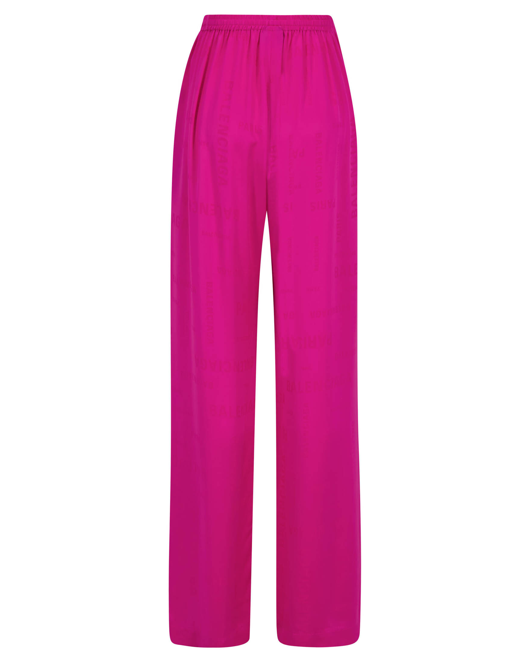 Balenciaga| Damen Seidenhose ALLOVER FLUID