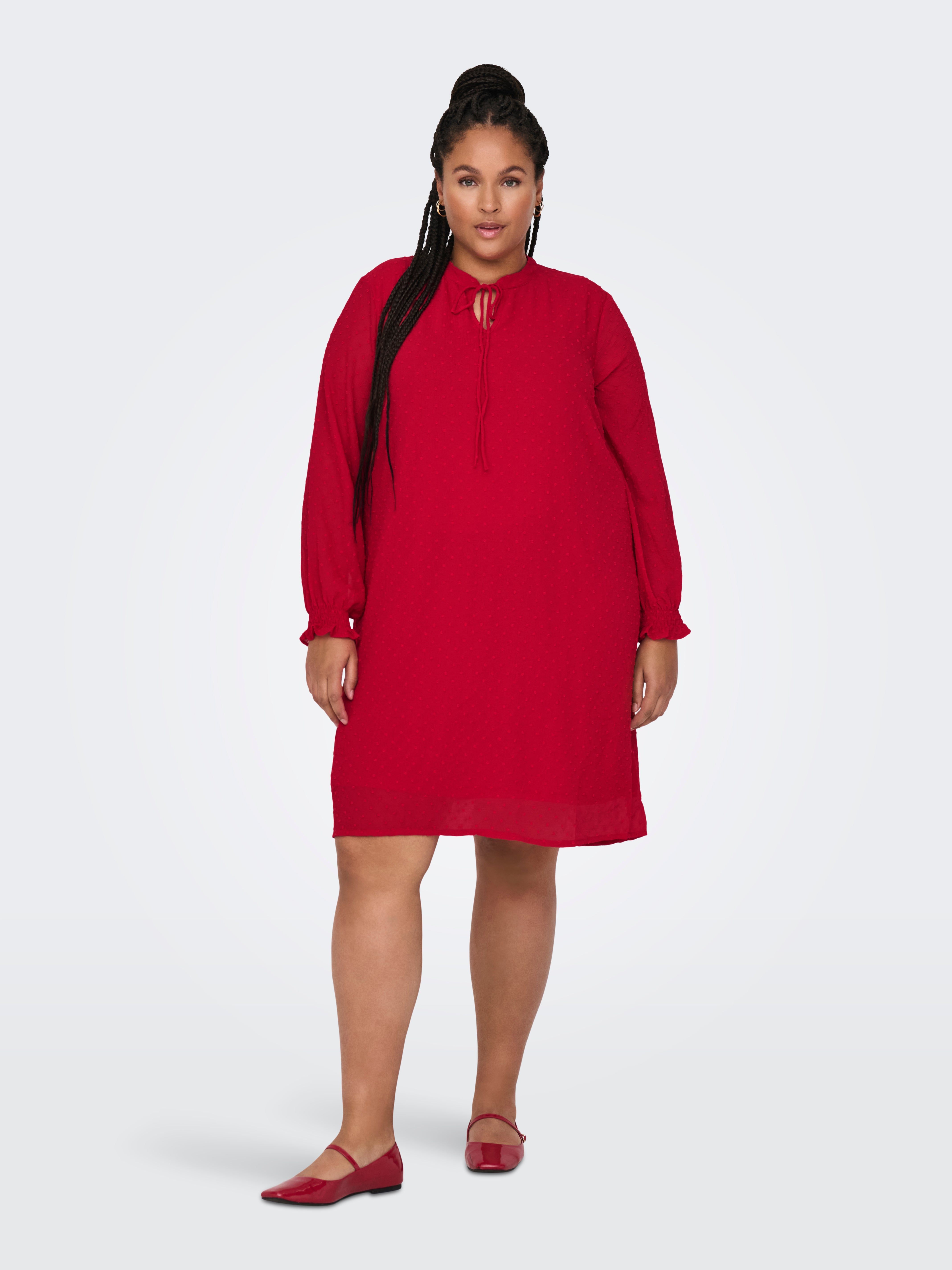 CARHILDA Midikleid High Risk Red