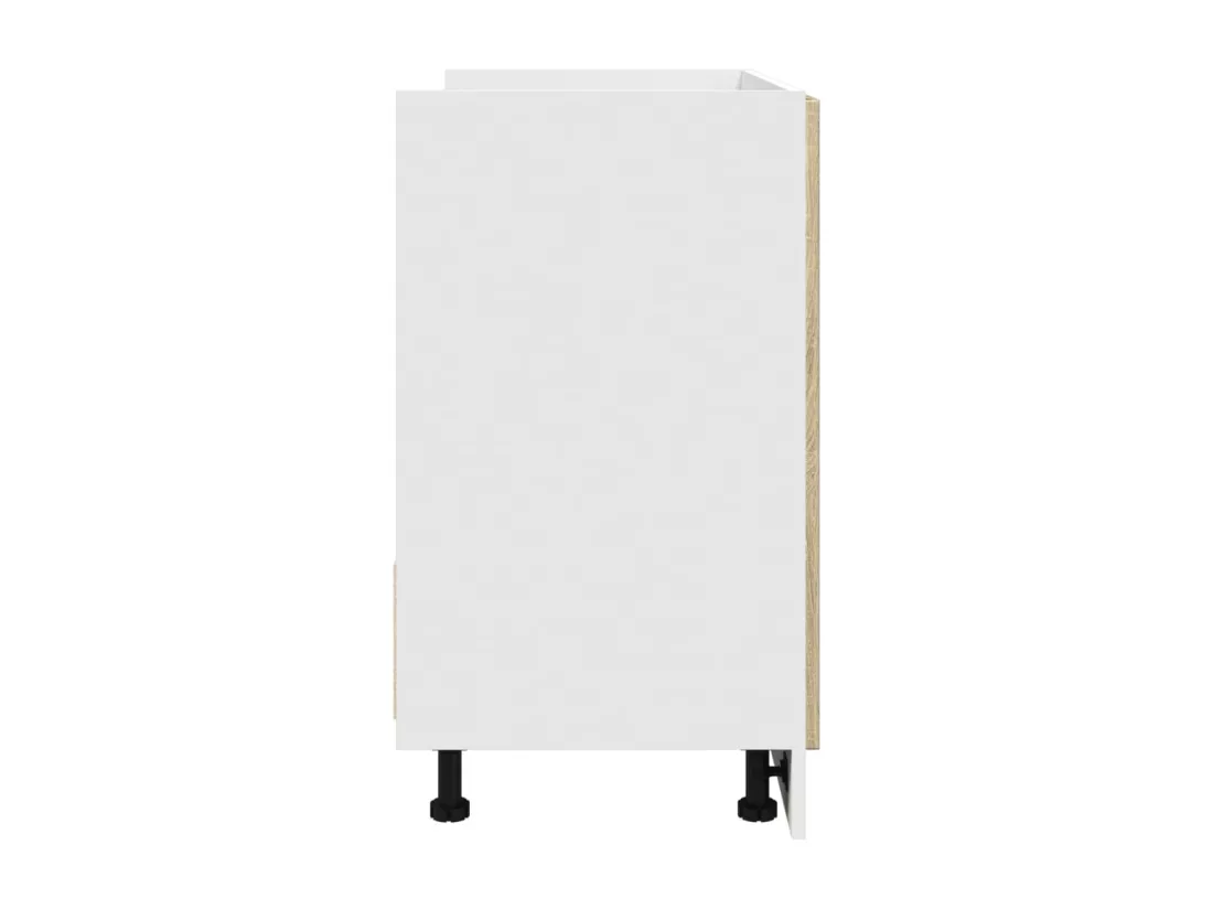 Armoire basse chêne sonoma 80x46x81,5 cm bois d’ingénierie