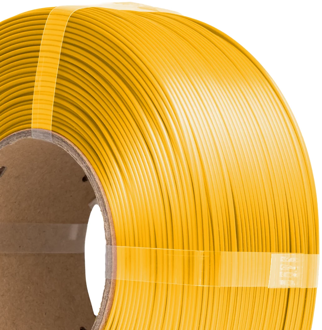 AzureFilm  PLA Silk Refill 24K Gold, 1,75 mm / 1000 g    Hochwertiges Filament mit Silk-Effekt in 24K Gold, ohne Spule