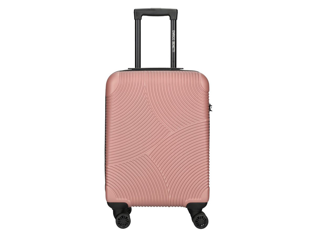 Enrico Benetti Louisville Handbagage koffer - Oud Roze