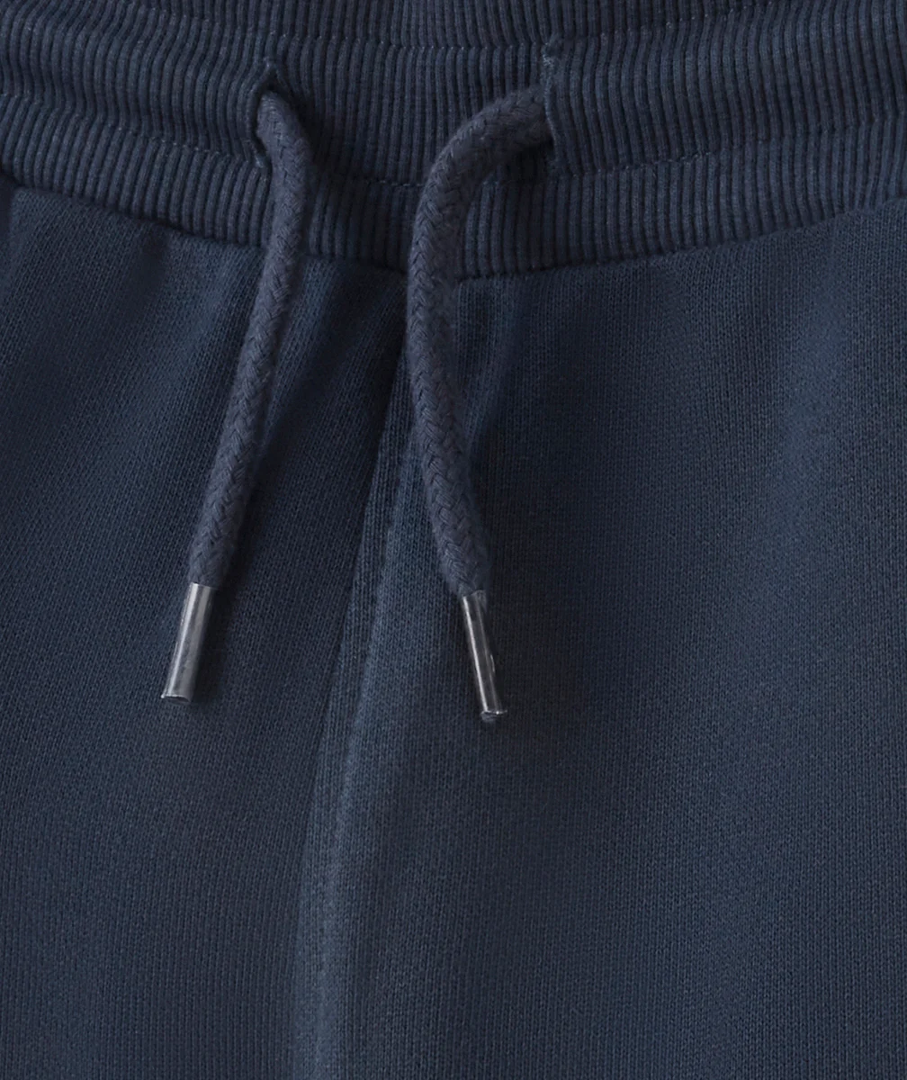 PANTALON DE JOGGING GARÇON EN COTON BLEU MARINE