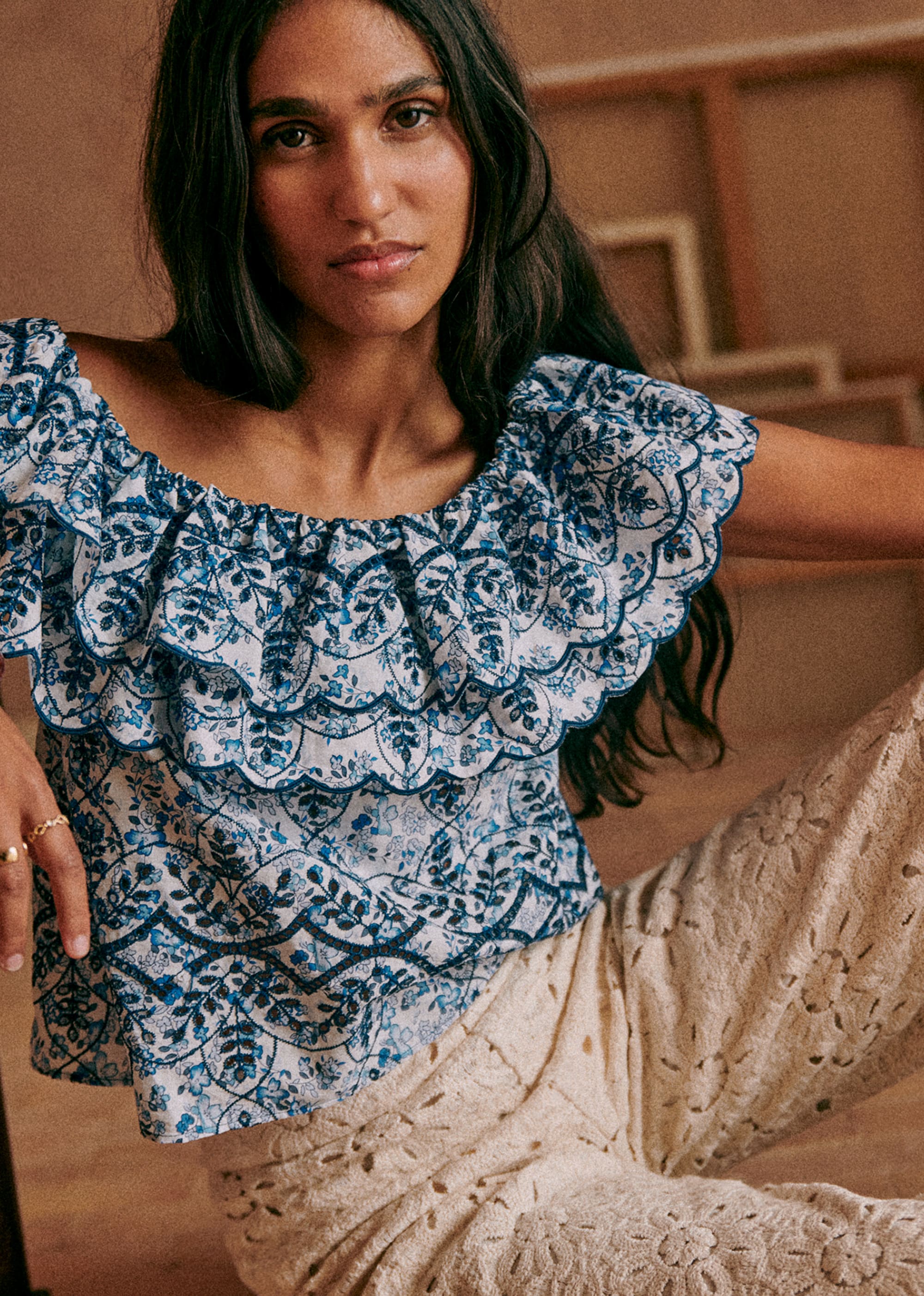 Blouse Leilani - Primrose - E-SHOP/CHEMISES & BLOUSES 5905273