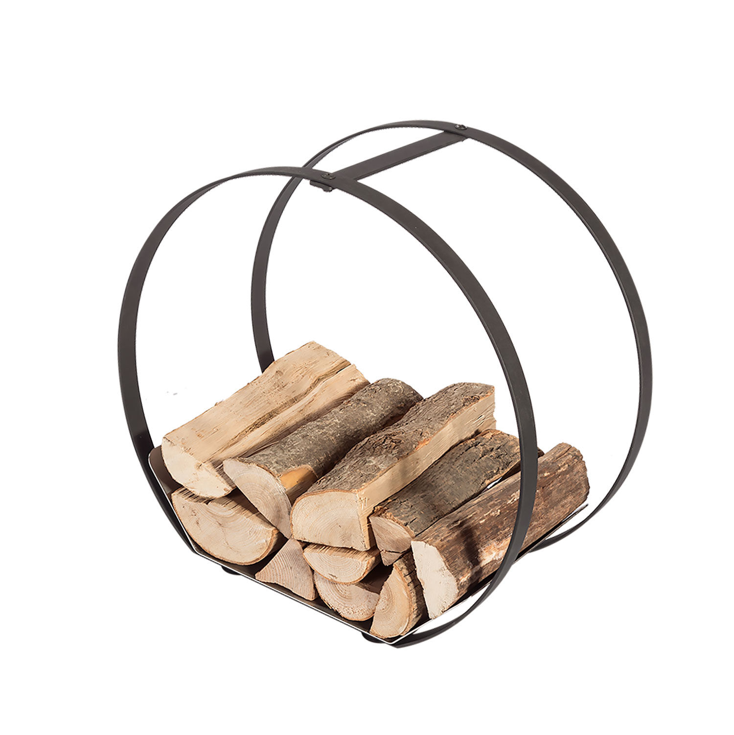 Feu du Jardin Holzregal Round in Kreisform