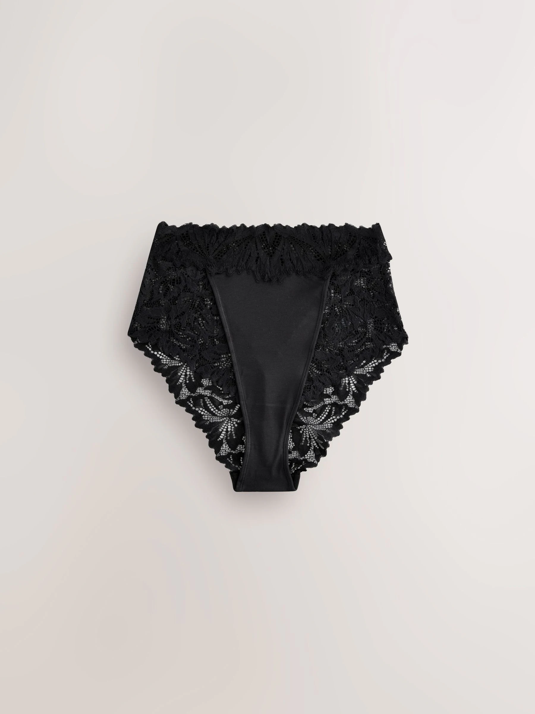 Zwart - Ultimate Comfort kanten slip