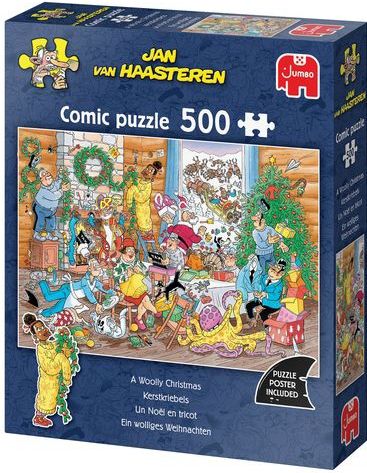 Jan van Haasteren - Kerstkriebels - Legpuzzel - 500 stukjes