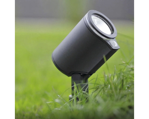 Steinel Tuinspot 6,7W 512 lm 3000K warm wit H 369 mm Spot Tuin antraciet