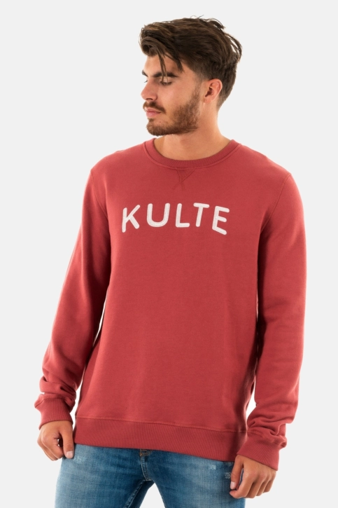Sweat kulte rounded burgundy