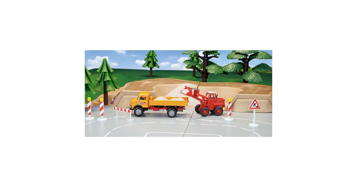 SIKUSuper - Kramer 411 Wiellader Modelvoertuig  (Schaal 1:50)