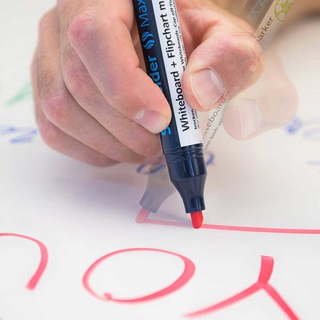 Schneider Maxx 293 4er-Etui Whiteboard- und Flipchart-Marker - 2+5 mm