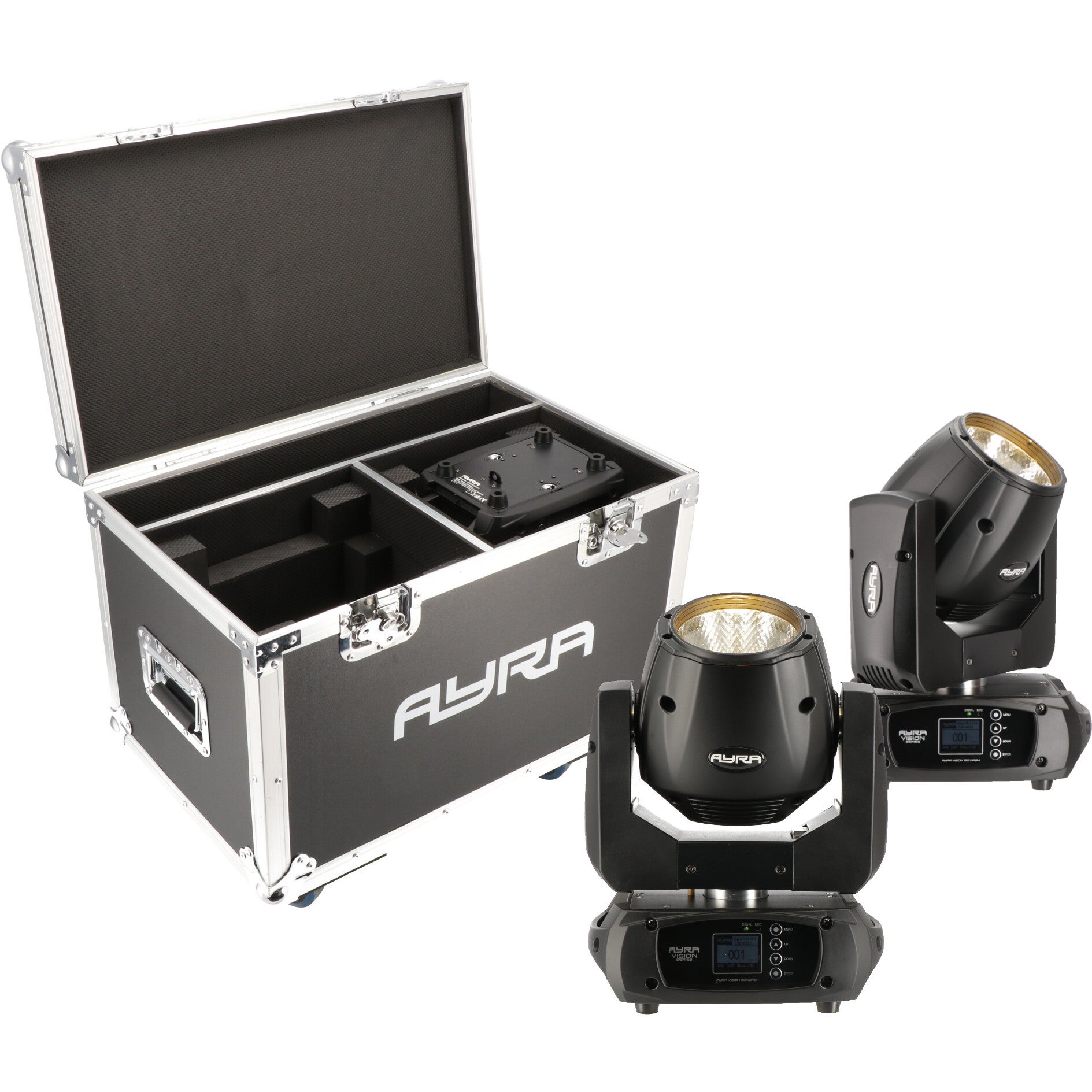Ayra Vision 150 Wash LED movinghead set inclusief flightcase