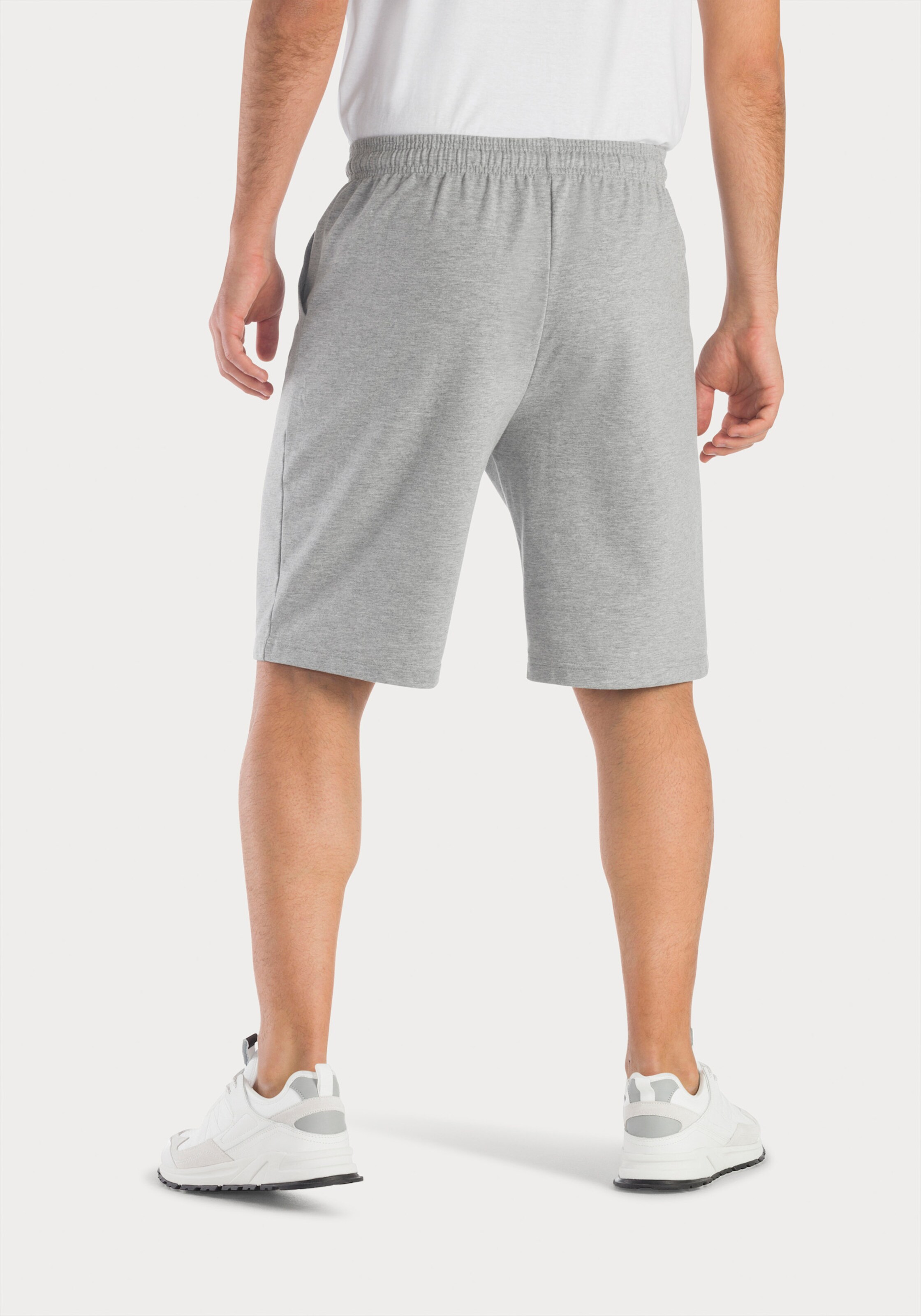 KangaROOS Sweatshorts in grau-meliert