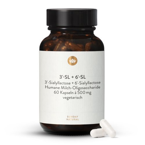 Sunday Natural Products  3’- + 6'-Sialyllactose Kapseln