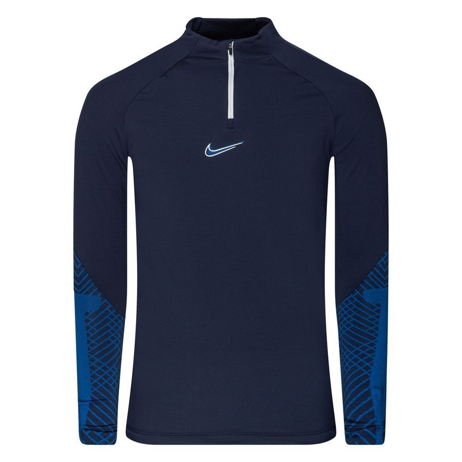 Nike Maillot d'Entraînement Dri-FIT Strike - Bleu Foncé/Bleu/Blanc