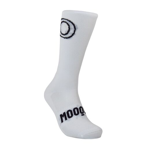 Meias altas de verão bordadas em rede Mooquer X White Air Flow