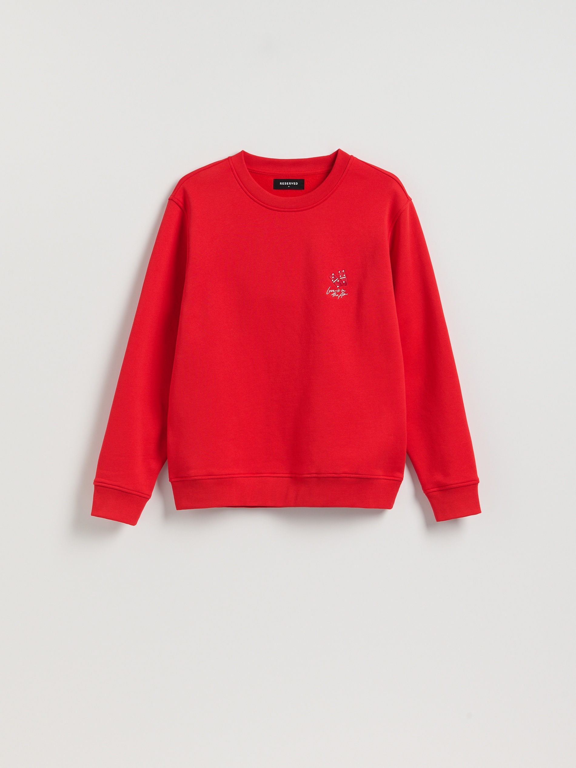 Regular-Fit-Sweatshirt aus Baumwolle
