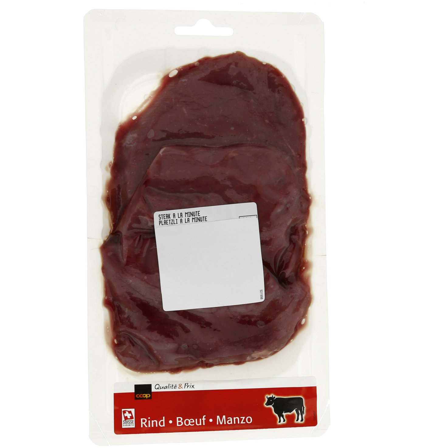Rindsplätzli à la minute 3 Stück 300g