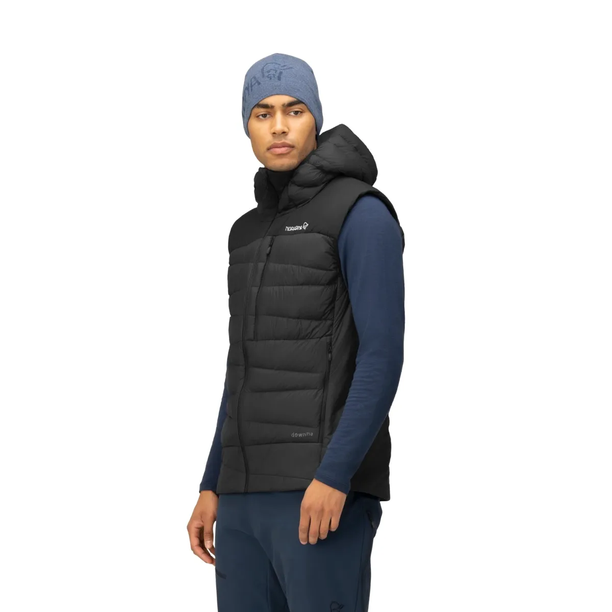 Norrøna Men's Falketind Down750 Vest Caviar
