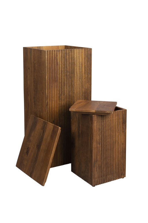 Dutchbone Ribble plantenbak set van 2