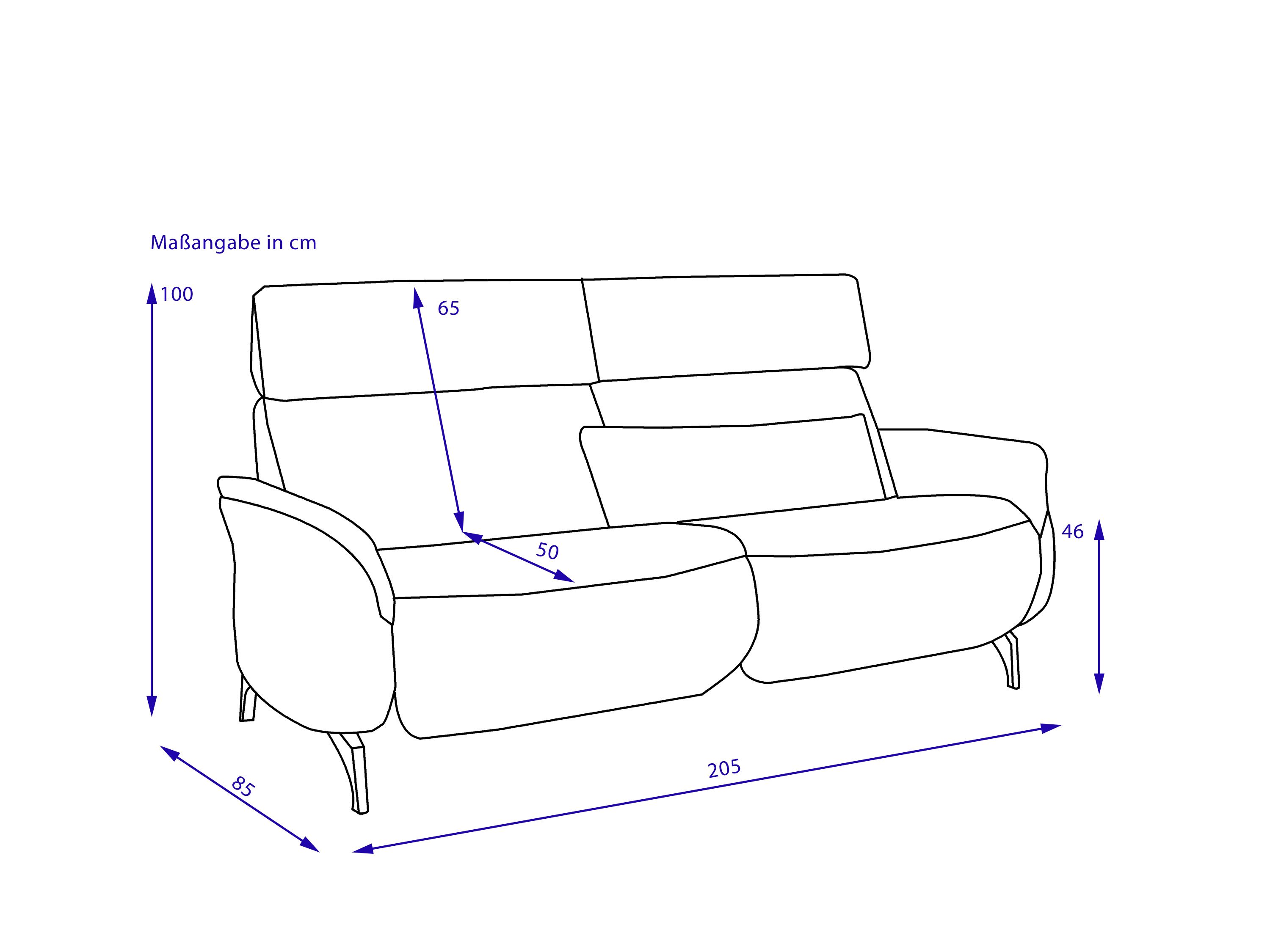 Sofa 3 Sitzer BPW 4171