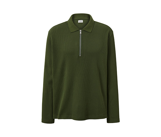 Langarm-Poloshirt