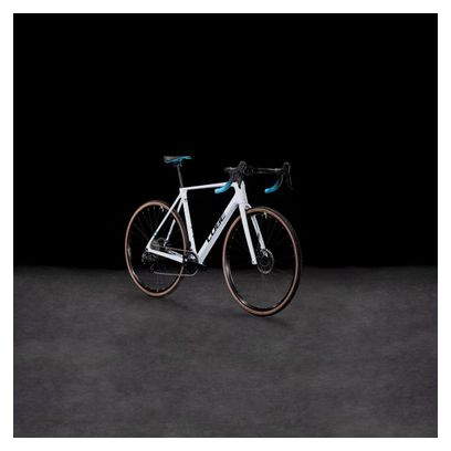 Vélo de cyclocross CUBE Cross Race C:62 Race polarwhite´n´blue.