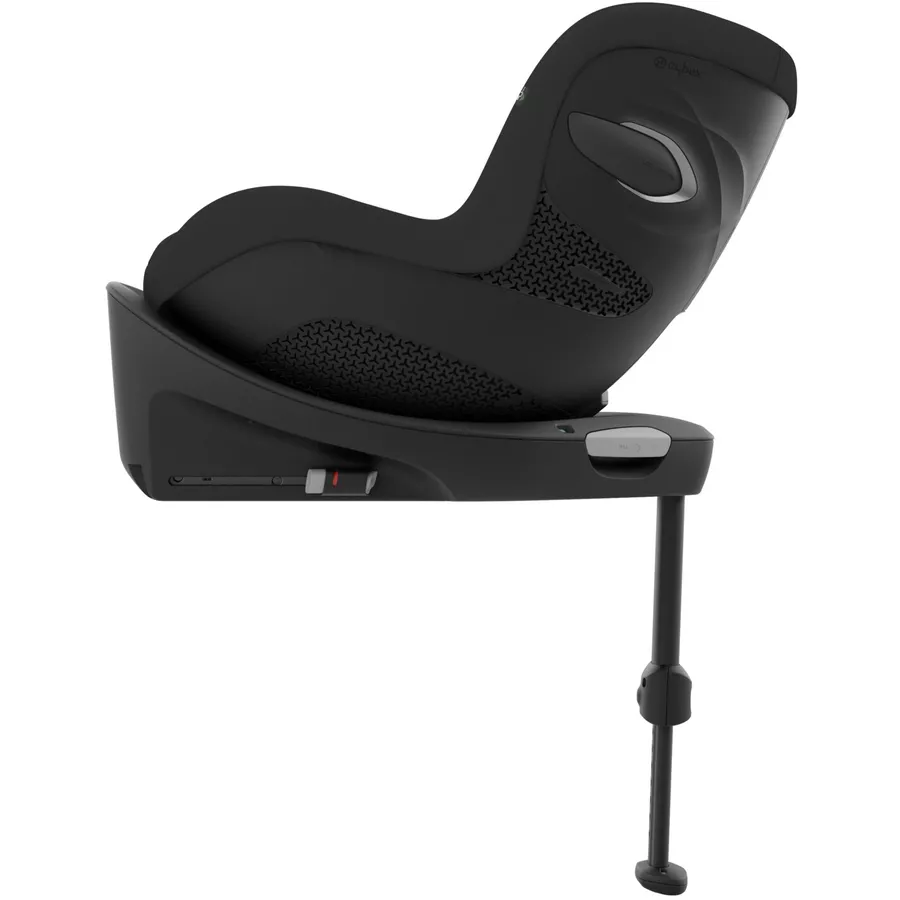 cybex GOLD Kindersitz Set Reboarder Sirona G inklusive Babyschale Cloud G inklusive Basisstation Base G Plus Moon Black