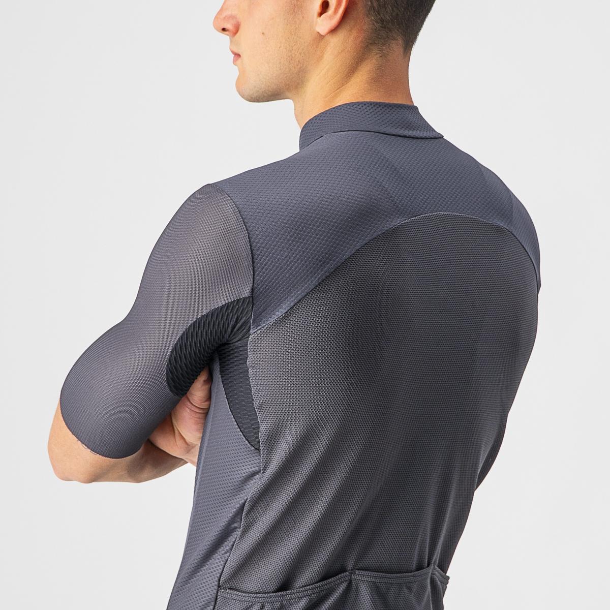 Castelli Endurance Elite Jeysey Lysegrå