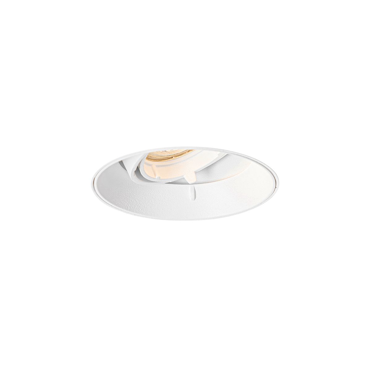 Smart inbouwspot wit rond trimless incl. Wifi GU10 50mm - Oneon
