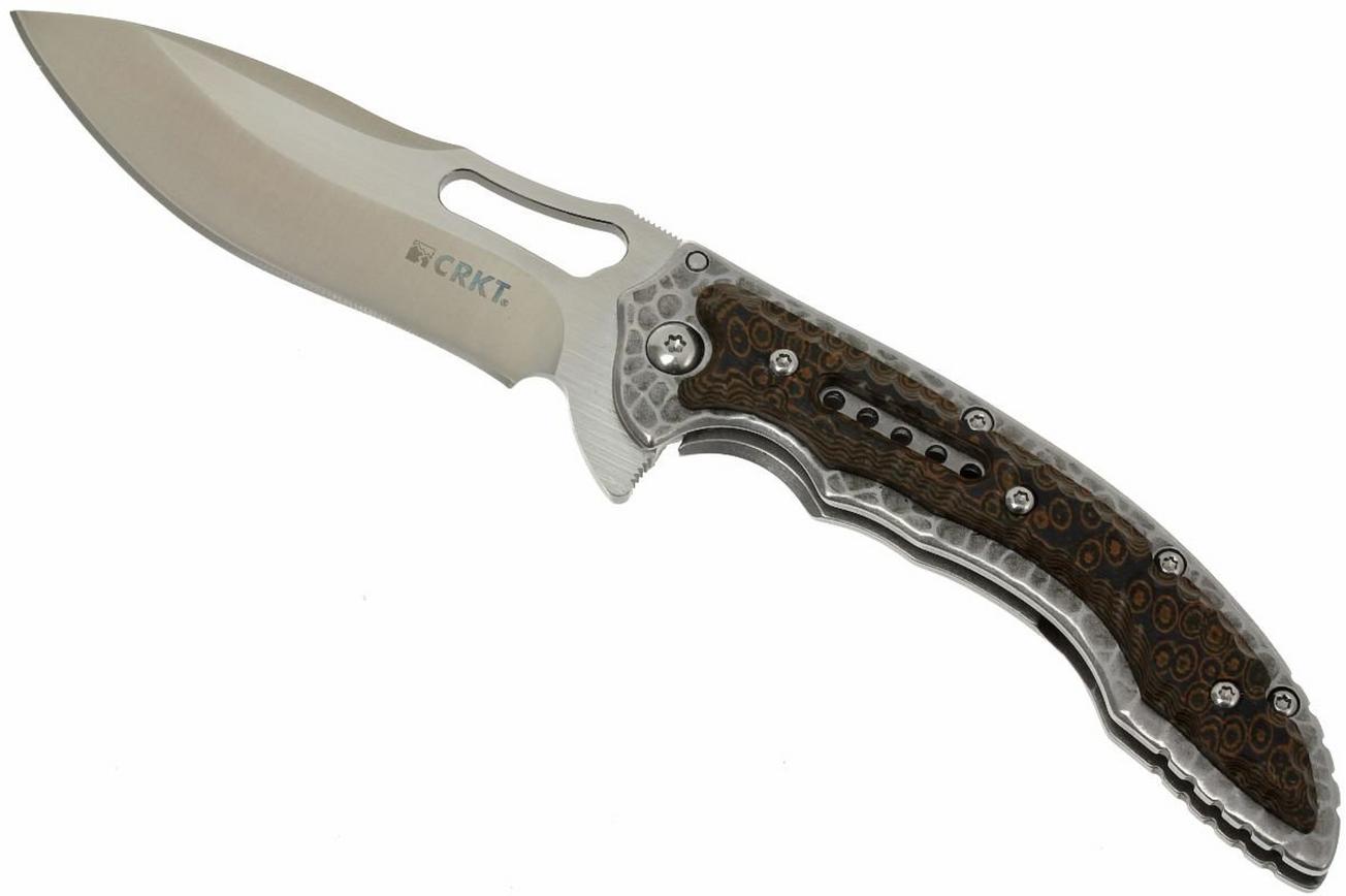 CRKT Fossil Small 5460 zakmes, Flavio Ikoma design