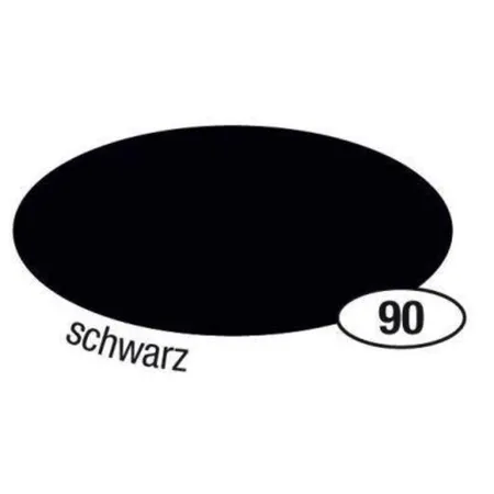 Folia Bastelfilz schwarz, 20 x 30cm, 10 Blatt