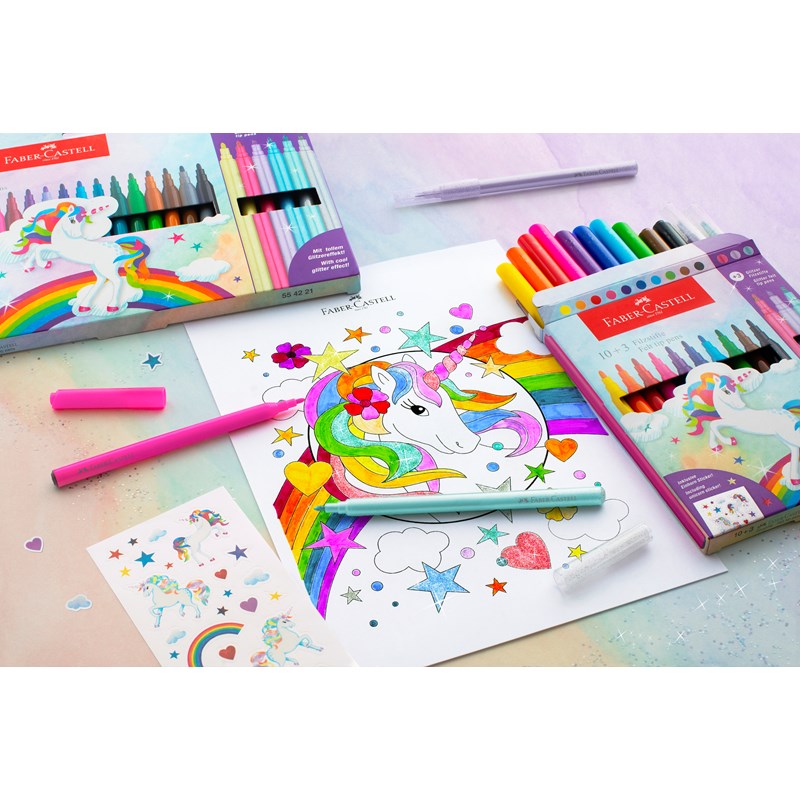 Faber-Castell<br>Tusser Unicorn 10-Pak