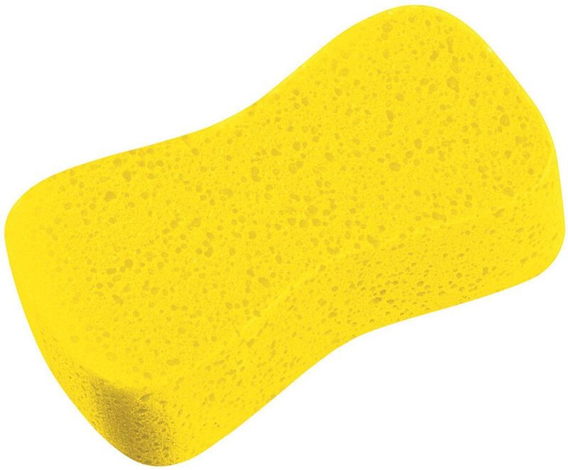 Lampa - Auto Spons Jumbo - Schoonmaakproduct - Geel - Ergonomisch