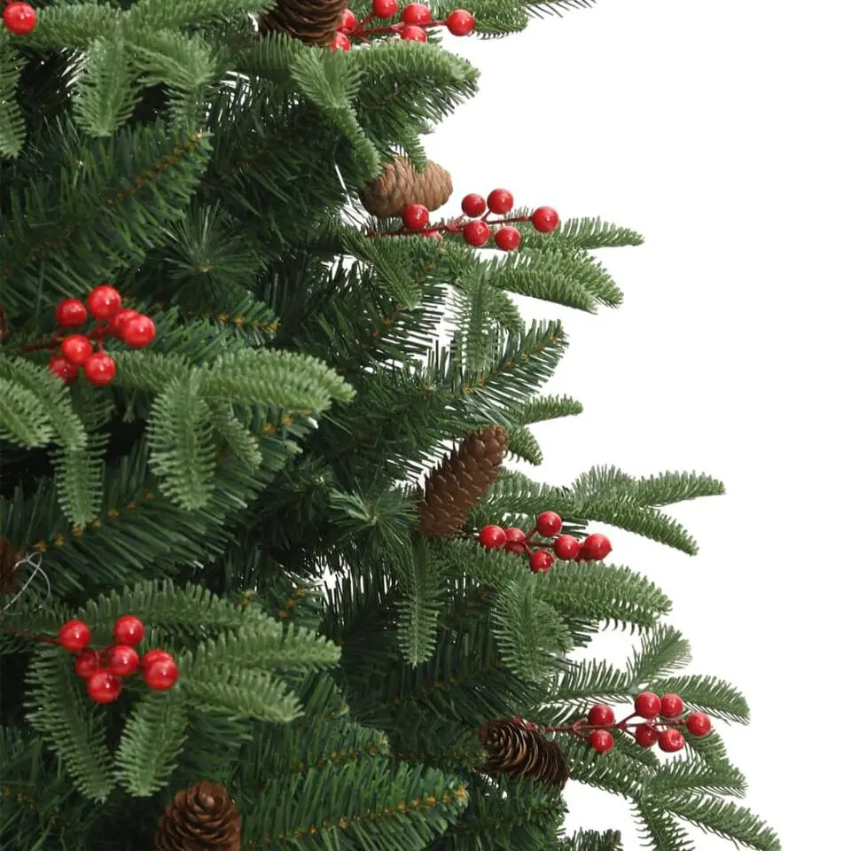 vidaXL - Gescharnierde Kunstkerstboom - Groen - 180 cm