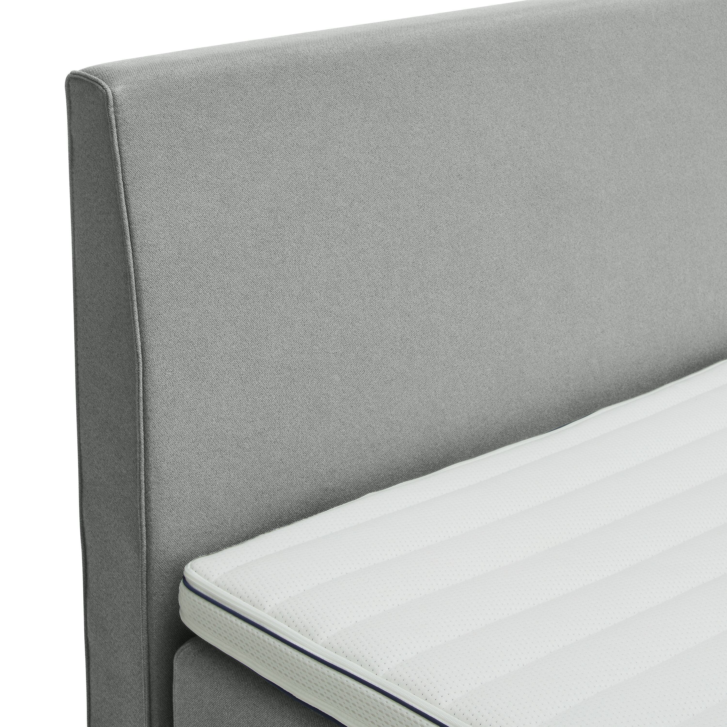 bico GOODNIGHT Boxspringbett - Grau / B: 160.0 cm x T: 200.0 cm