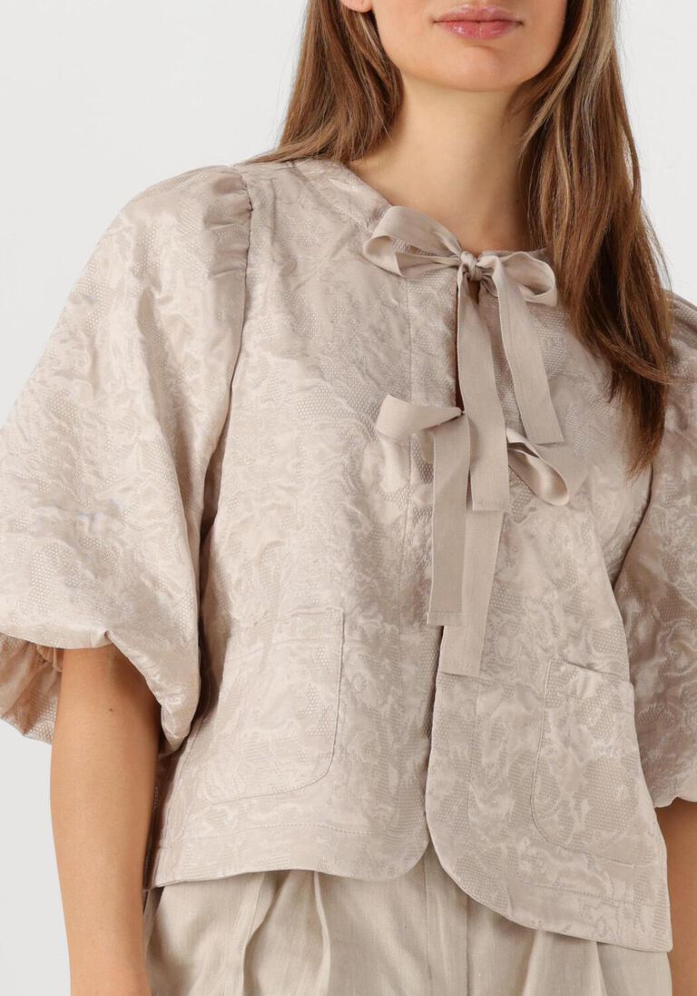 taupe summum blouses blouse jacquard