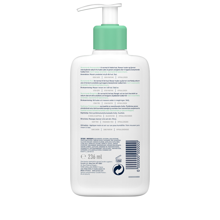 Gel moussant 236ml