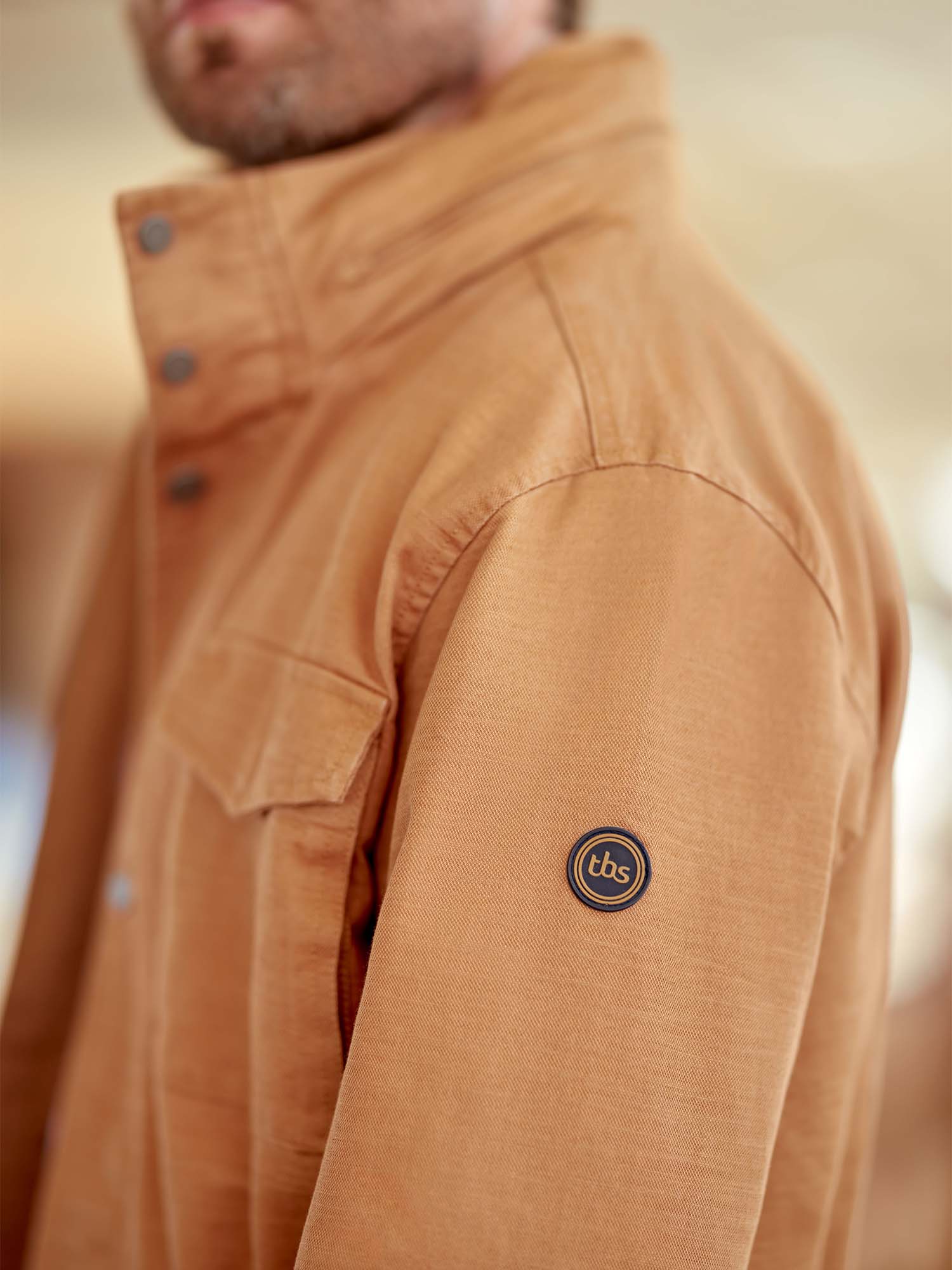 Veste Saharienne Homme A Capuche Marron