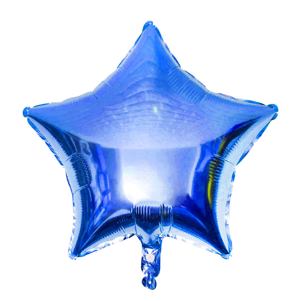 (53-tlg. Set) Party Ballons Latex- und Folienballons mit Konfetti   Ballon Girlande - Blau
