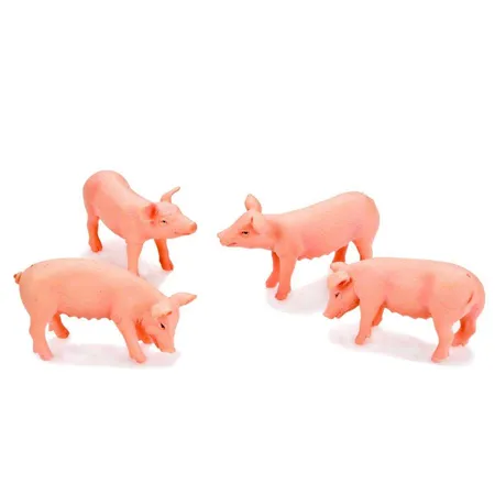 Kids Globe Schweinchen, 4-teilig
