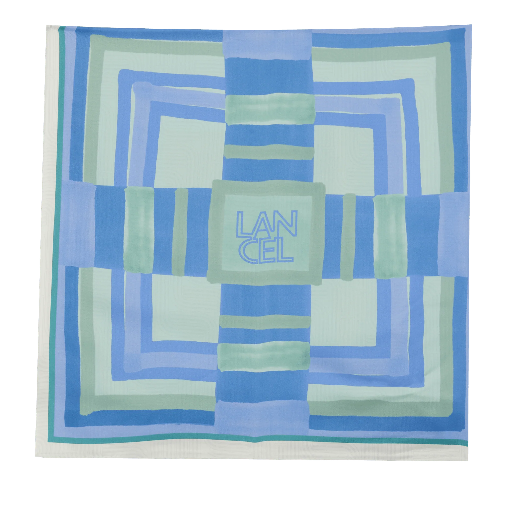 Square 90 Summer Tartan Pattern-Multicolore