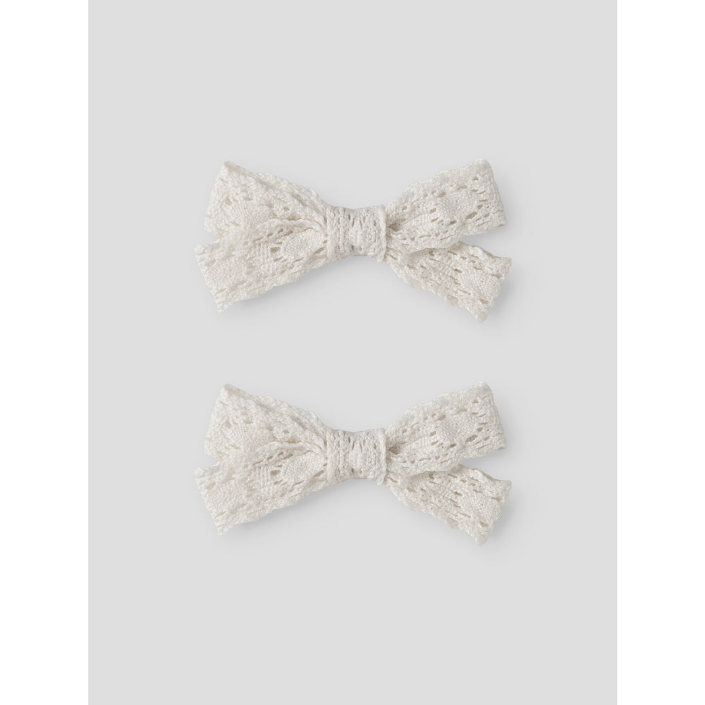 Køb Lil'Atelier Coconut Milk Nmfacc-Lola 2 Pak Hair Clips Lil
