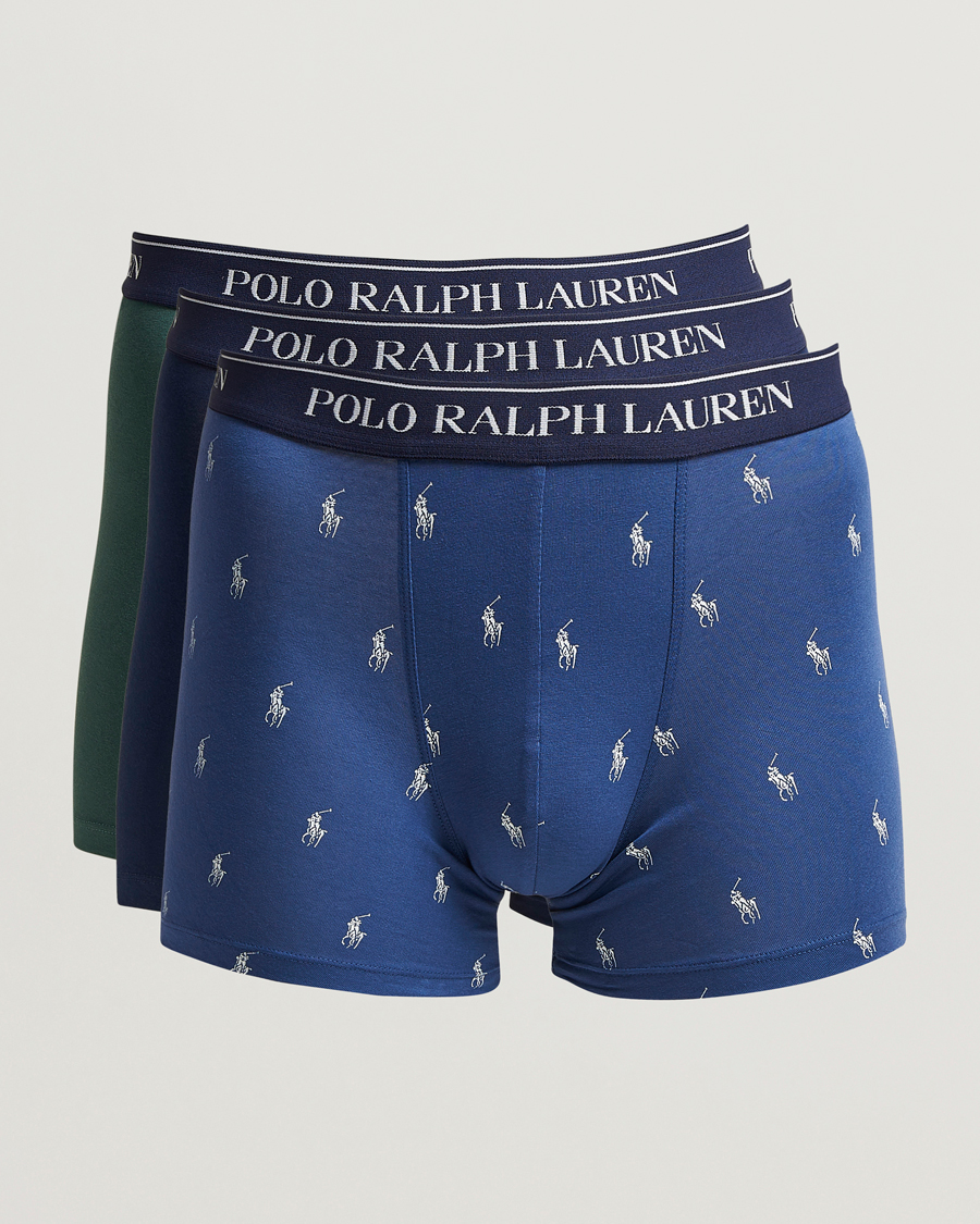 Polo Ralph Lauren 3-Pack Boxer Briefs Navy/Pine/Old Royal