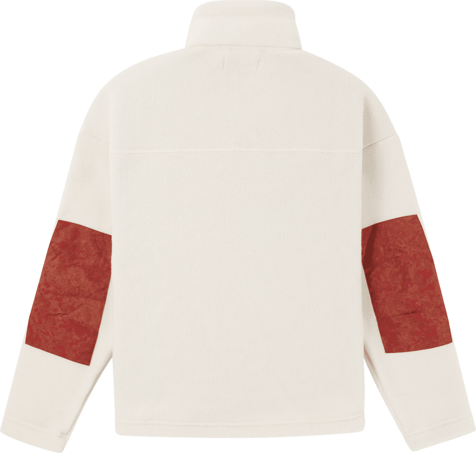 V-Bond Waxed Fleece Dame 164/Natural/Terra Red