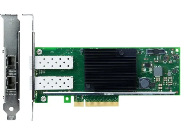 Intel Ethernet Converged Network Adapter X710-DA2 - Netværksadapter - PCIe 3.0 x8 lavprofil - 10 Gigabit SFP  x 2