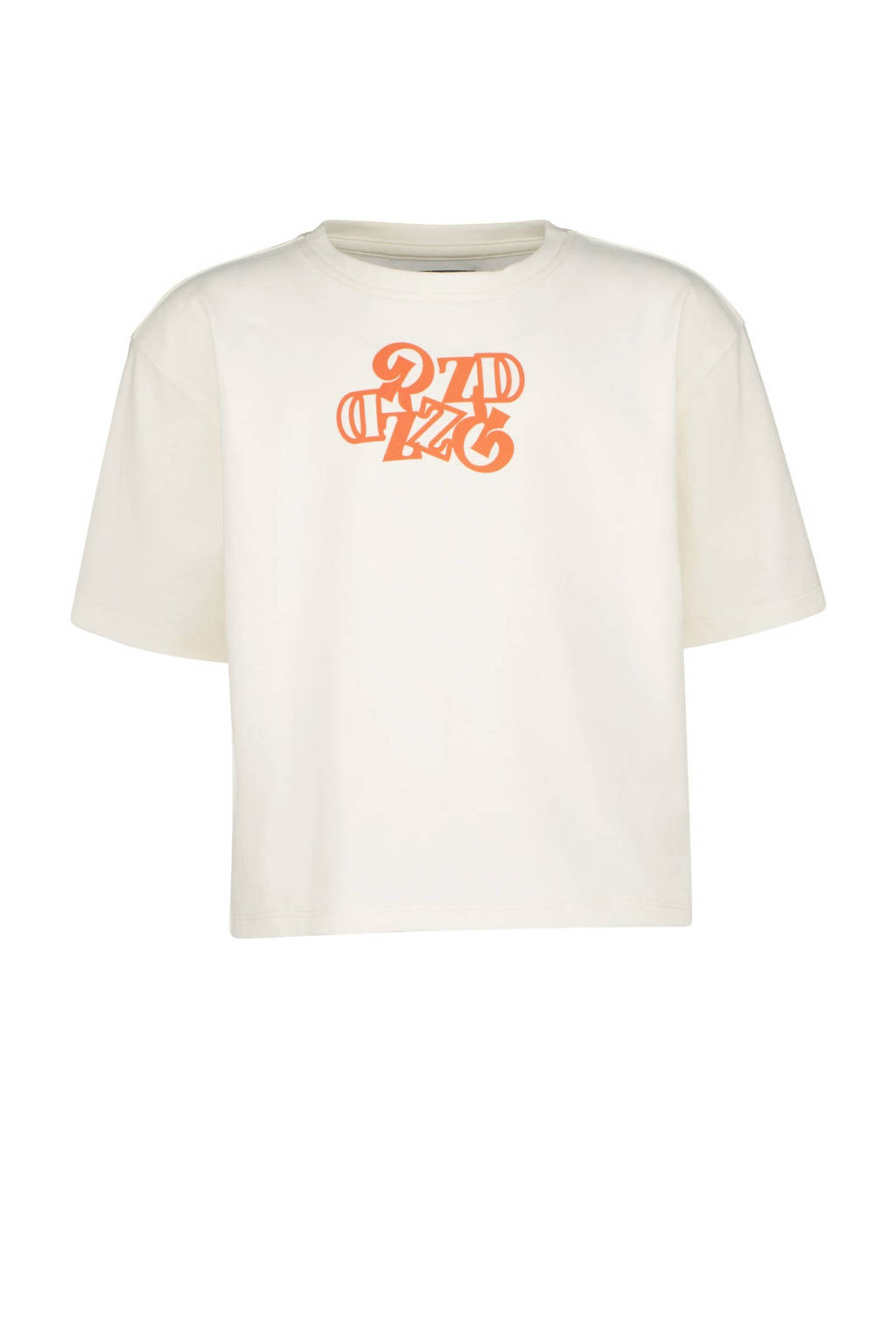 Raizzed T-shirt FAYA met printopdruk offwhite