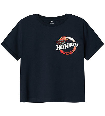 Name It T-Shirt - NmmAtreus - Hot Wheels - Navy Blazer