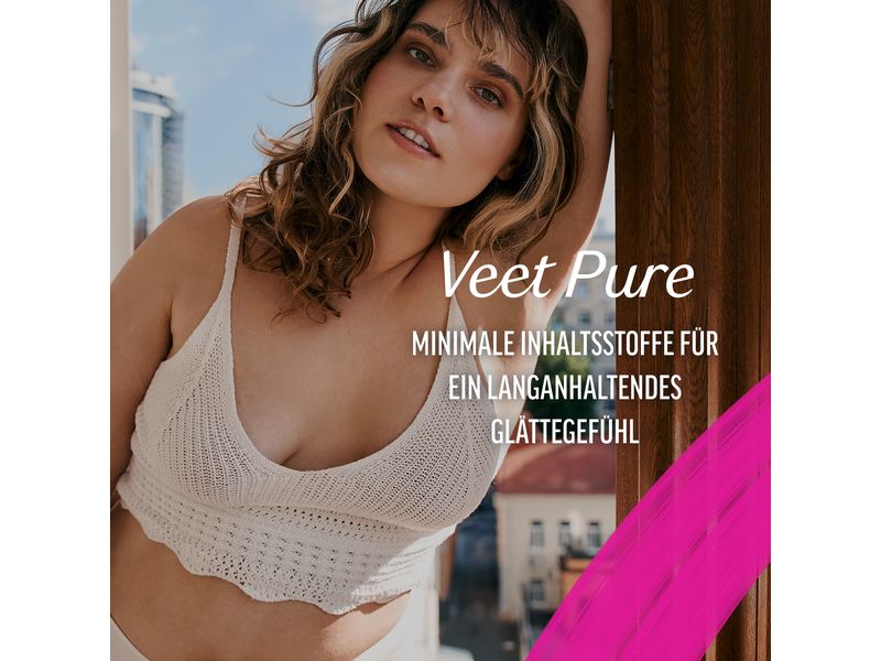 Veet Kaltwachsstreifen Gesicht Sensible Haut 20 Stück Praktische Kaltwachsstreifen mit spezieller Gel Formel und Mandelöl